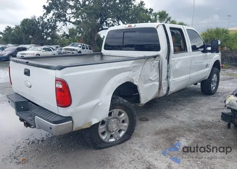 2012 Ford F250 Lariat из США, поврежденный, VIN 1FT7W2BTXCEA99983